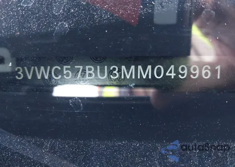 2021 Volkswagen Jetta 1.4T R-Line/1.4T S/1.4T Se from USA, damaged, VIN 3VWC57BU3MM049961